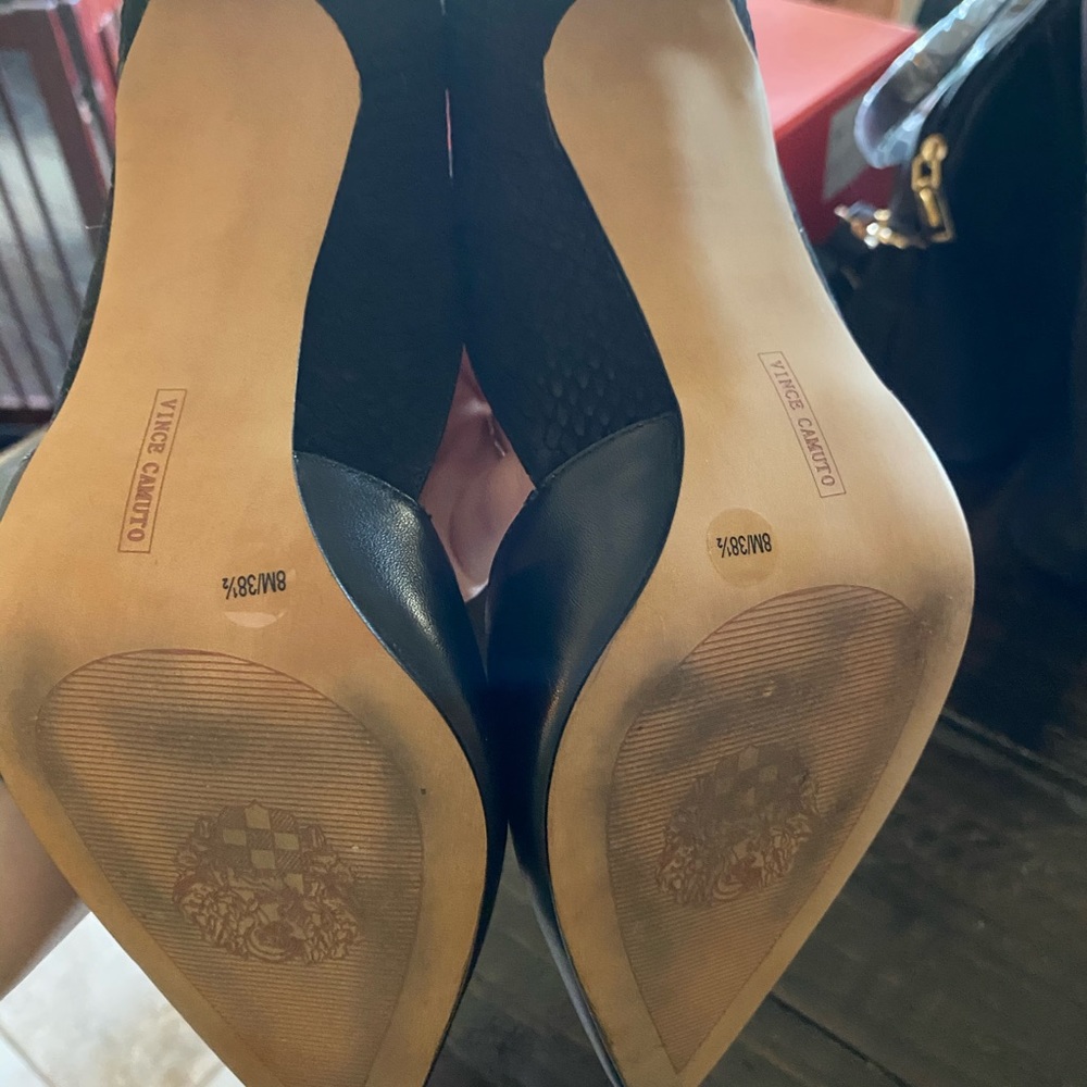 Vince Camuto Black Heels